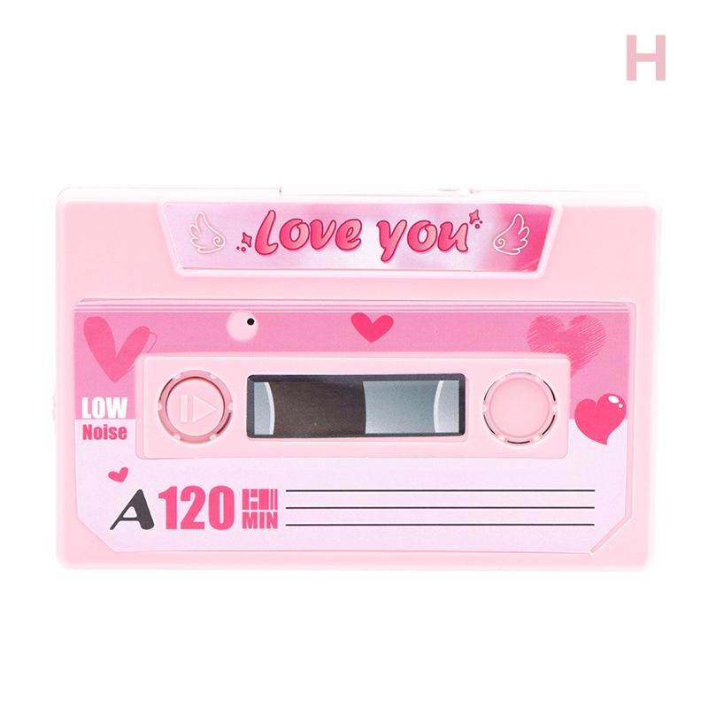 Selbstgemachte DIY Grußkarten Ins Aufnehmbare Postkarte Kassettenband Selbstgemachte DIY Valentinstagsgeschenke 5 Min. Tonaufnahme