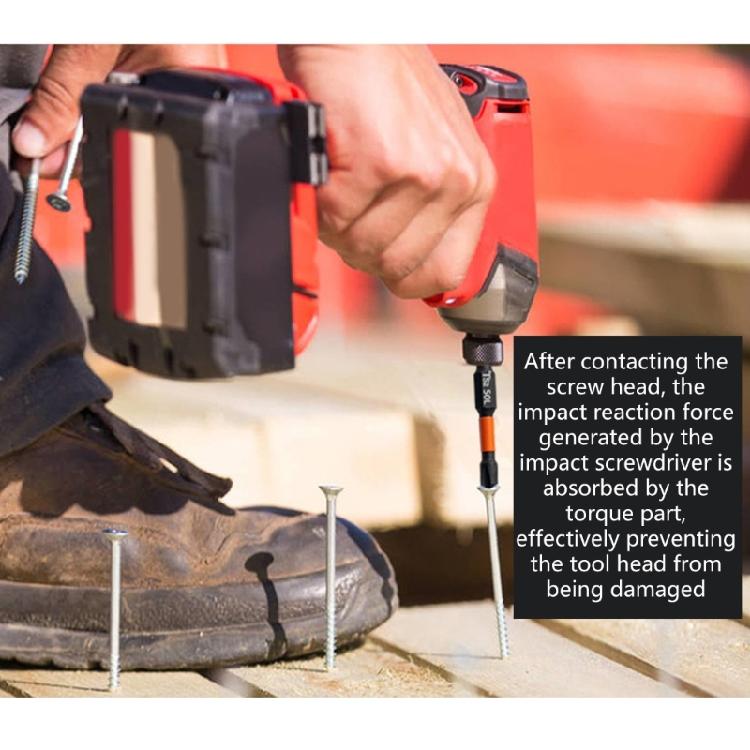 6Pcs Magnetic Screwdriver Bit Set Cross Antislip 1/4inch Power Driver Bit