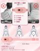 Portable Cordless Vibrating Uterine Heating Small Uterine Heating Wearable Waist Heating Perfect Gift for and Cold Weather Belt, Pad, Belt, Mother's