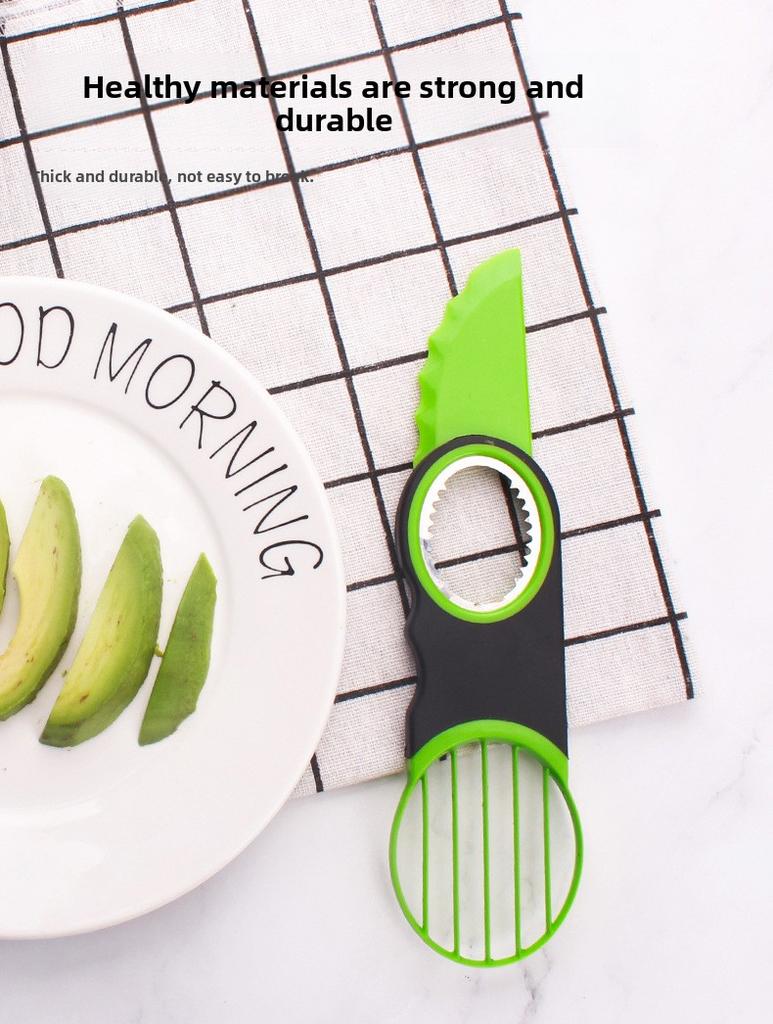 Multi functional fruit slicer, kiwi, avocado slicer, kernel remover, avocado cutter, three in one avocado knife