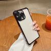 Applicable to Honor 400 four-corner anti-drop mobile phone case Huawei Nova14 simple electroplating transparent lens protection soft case