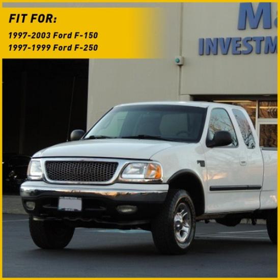 2Pcs 24-LED Panel Door Courtesy Interior Light For Lamp Ford 1997-2003 F150 F250