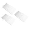 3pcs Waterproof Plastic Table Cover Dot Rectangular Tablecloth Disposable Tablecloth  For Picnics