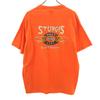 HARLEY DAVIDSON Short sleeve T-shirt XL Orange Men's Used