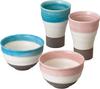 Maebata Sansai Pair of Tumblers and Bowls 52833