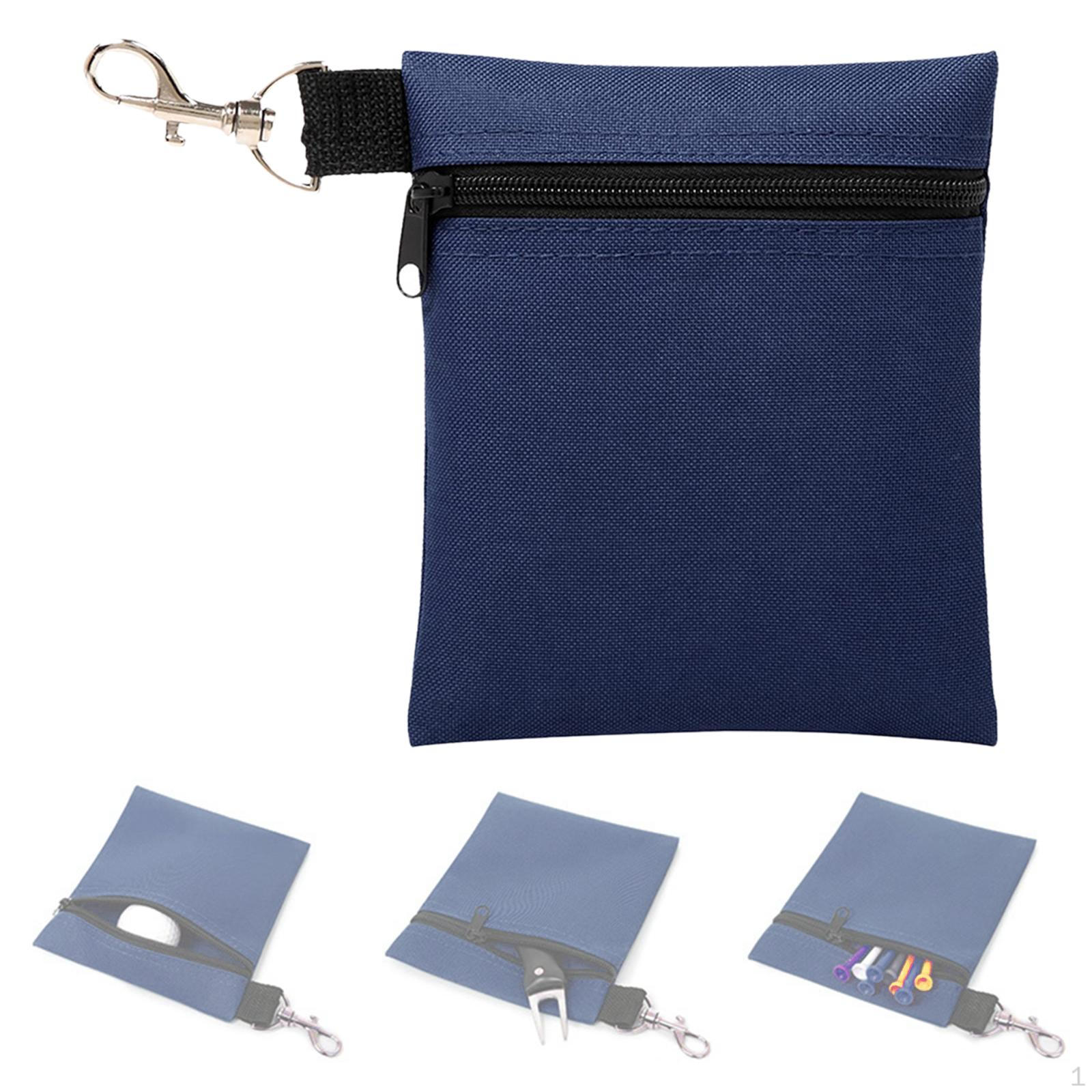 

Golf Ball Holder Belt Bag for On-the-Go Storage темно-синього кольору