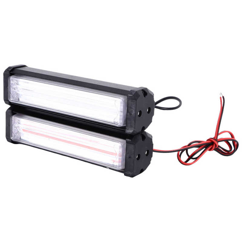 Emergency Strobe Lights LED Flash Police Lights DC 12V‑24V High Visibility Low Power Consumption Anti Collision for Cars