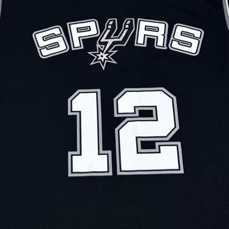adidas NBA Spurs Aldridge Comfortable Skin-Friendly V-Neck Pullover Basketball Jersey Unisex Jersey 7818A-304-AEB2975