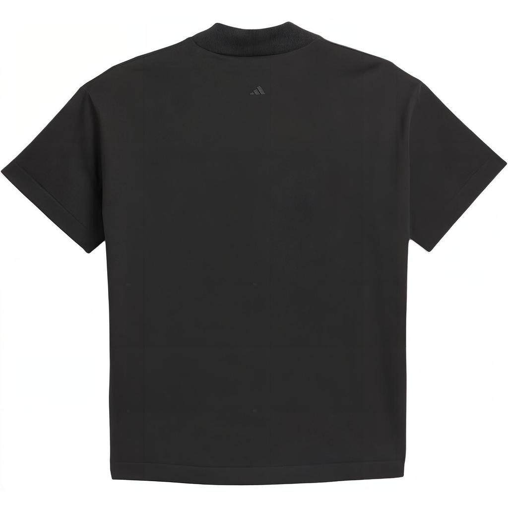 Adidas The 2024 Collection Chapter 03 Basketball Cotton Tee With Drop Shoulders Unisex Tops Black JN6073