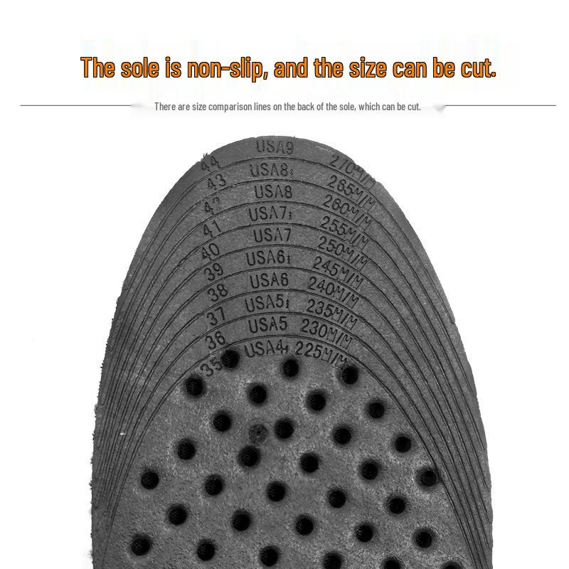 Height Boosting Sports Insoles: Shock-Absorbing, Invisible Air Cushion with Three-Layer, Four-Layer, and Half Pad Options for Men and Women