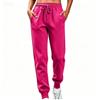 Women's Mid Rise Drawstring Joggers Slim Fit Sweatpants Casual Sports Pants