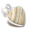 Natural American Jasper Gemstone Handmade 925 Sterling Silver Pendant 1.65" y0q60