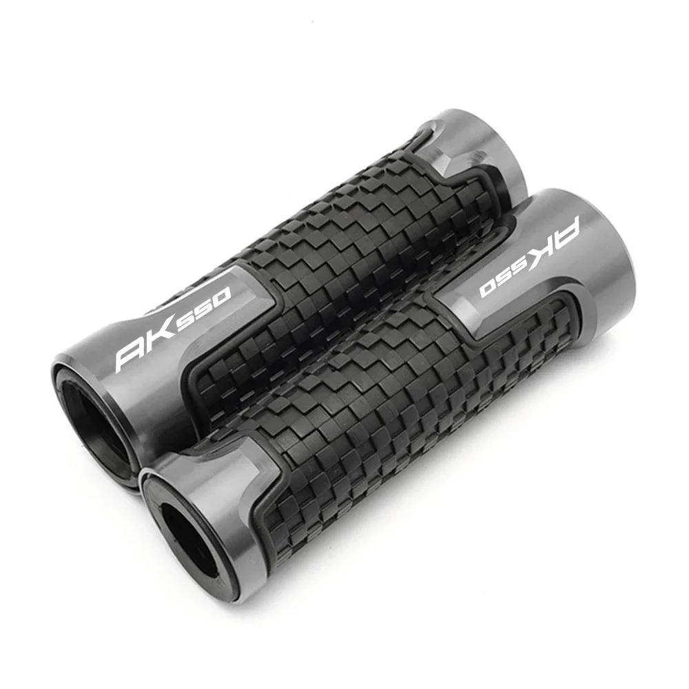 Motorcycle CNC Handlebar Hand Grips Bar End Gel Grip For Kymco AK 550 AK550 ALLYEARS 2013 2014 2015 2016 2017 2018 2019 2020