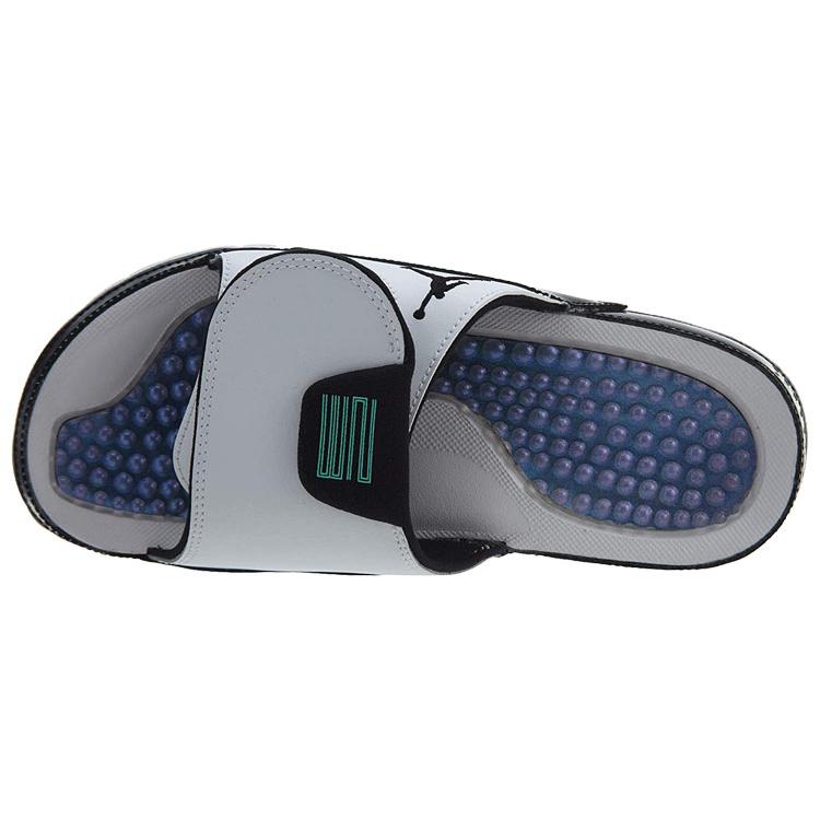 Jordan Hydro11 Chameleon Abrasion Resistant Slide Slippers Men's Black White Aa1336-117