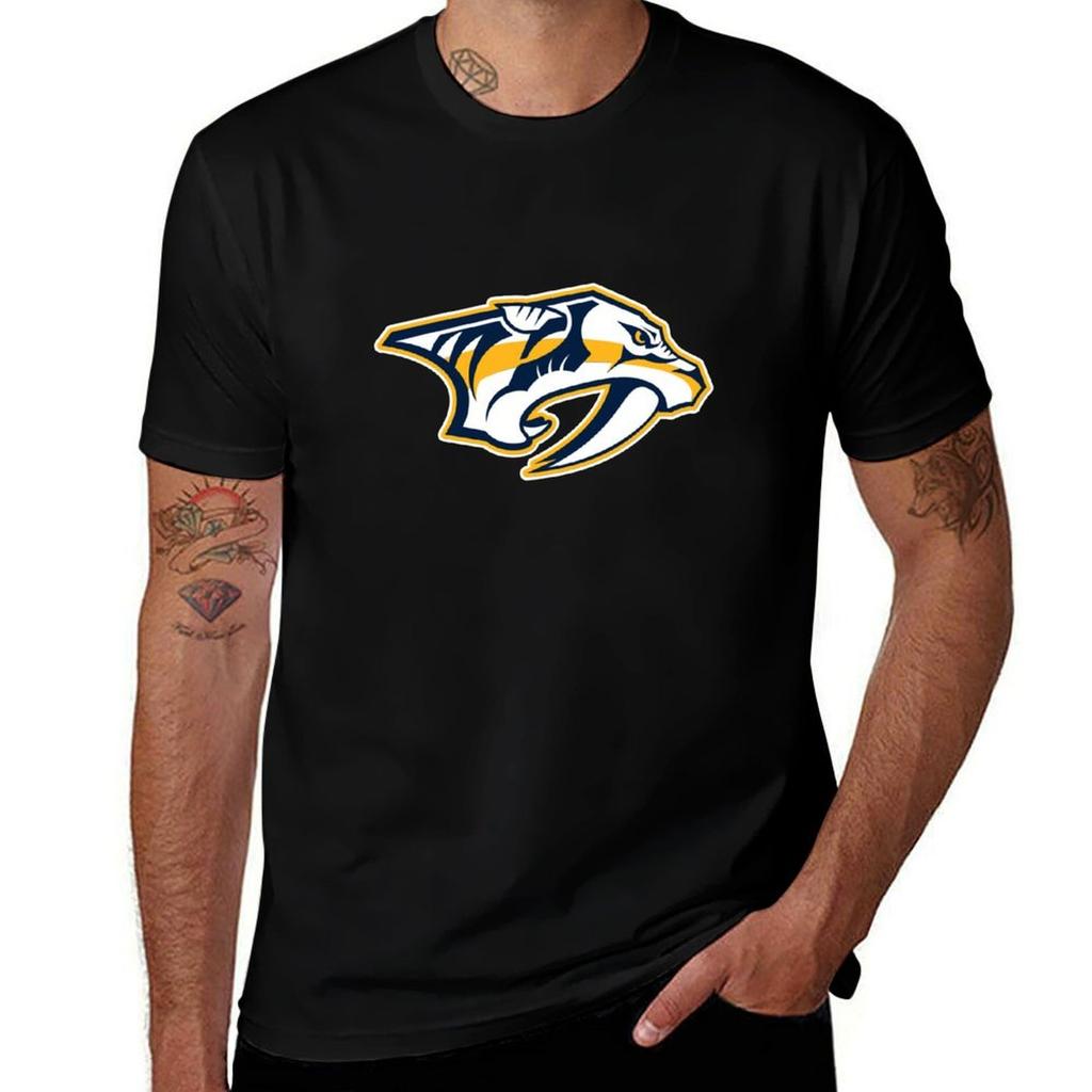 Predators Logo TShirt Big Size Loose Fit Tee Shirt
