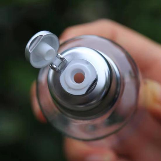 1/2/4Pcs 100ML Clear Fishing Storage Bottle with Scale Transparent Refillable PET with Empty Sealed Vial Liquid Container Fishing Accessories