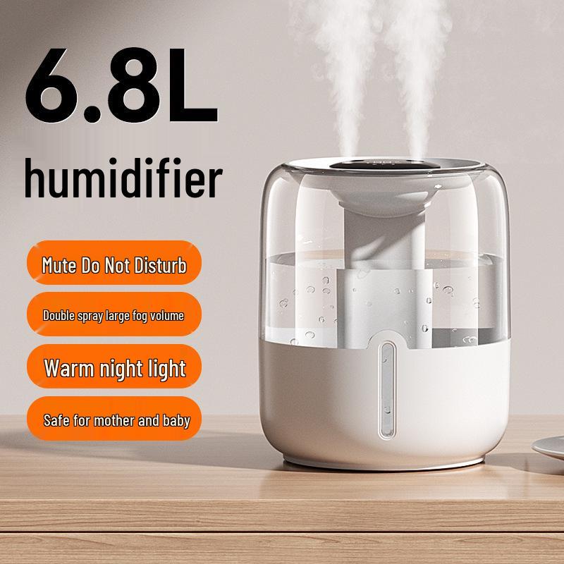 Extra Large Dual Spray Desktop Humidifier for Home and Office