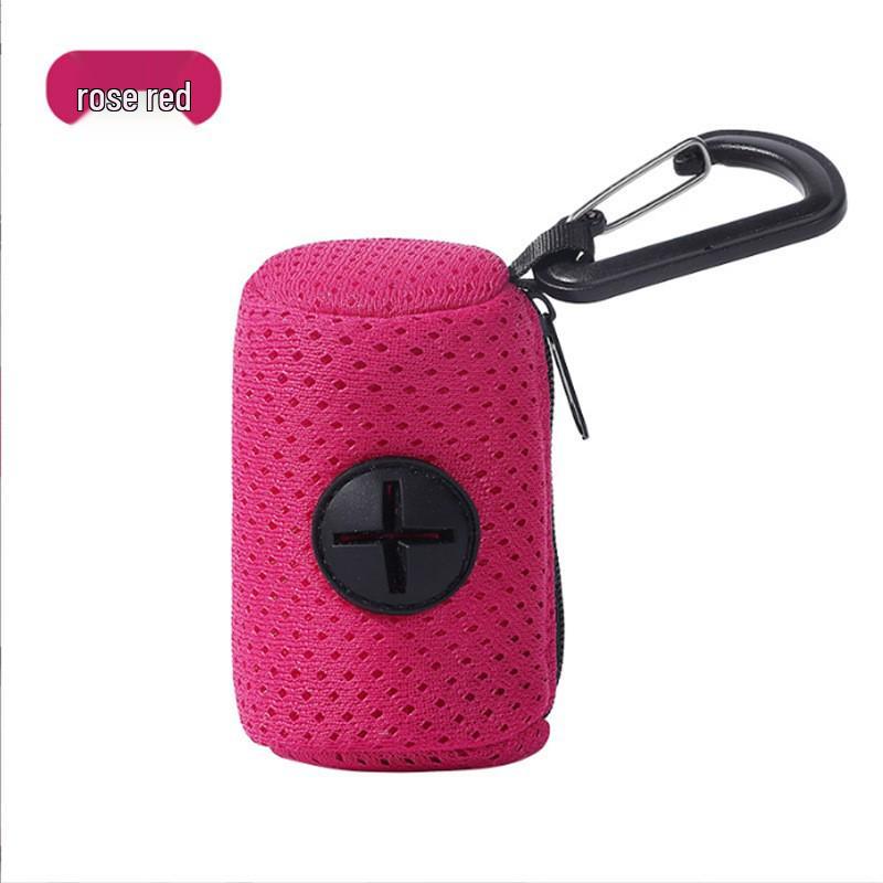 Portable Dog Poop Bag Holder & Waste Box for Walks