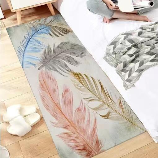 Long Strip Bedside Carpet Living Room Carpet Bedroom Sofa Coffee Table Carpet Window Floor Mat