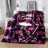 1pc Blanket Monster High1 Print Design, Lightweight Blanket for Sofa, Bed- Soft &Warm, Gift for All Seasons Like Christmas, Halloween
