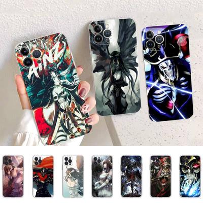 Etui na telefon Overlord dla iPhone 14 13 12 11 Pro Max XS X XR SE 2020 6 7 8 Plus Mini Przezroczyste Etui