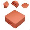 Comfortable Square Seating Cushion 15.75x15.75x7.09inch for Balcony Use