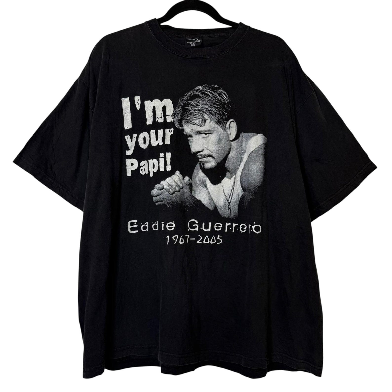 2005 Eddie Guerrero WWF I m Your Papi T shirt Sz 2XL (B2146) L