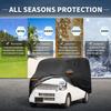 X AUTOHAUX Car Body Cover for Suzuki Every New Waterproof Fabric Lightweight and Comfortable for Paint Seat Door Windbreak Storage Sun Rainy Season