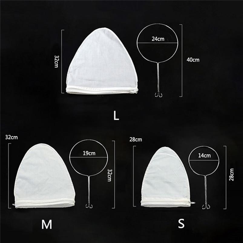 Teas Filters Traditional Thai Tea Filter Reusable Mesh Strainer Thai Style Fine Mesh