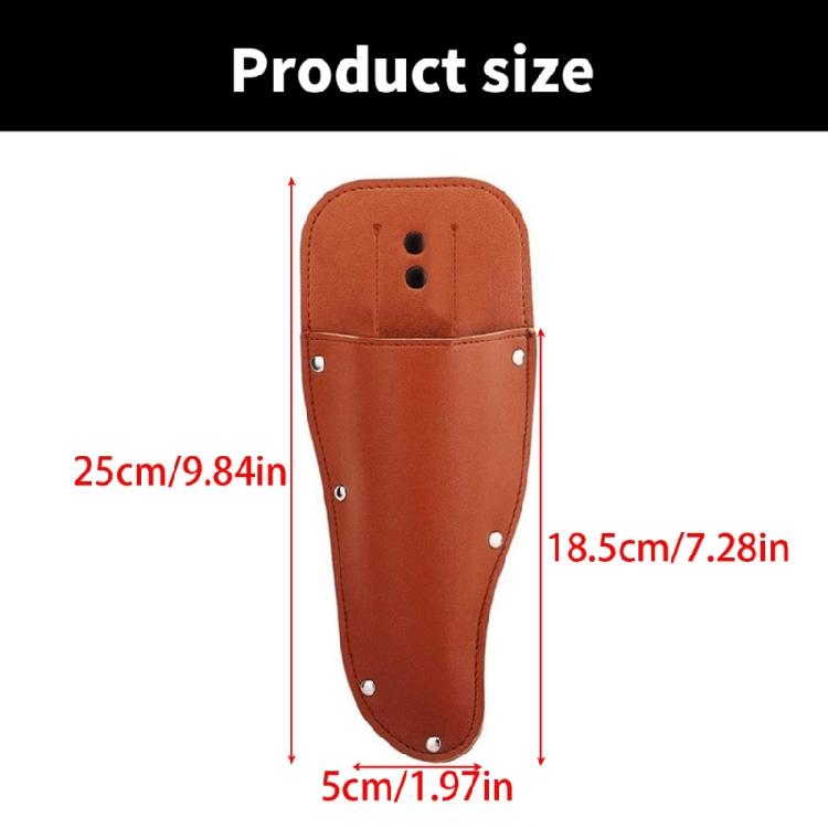 Gardening Pruning Shears Hanging Bag Case Protective PU Leather Sheath Tool Covers Organizers Electrician Tool Holsters