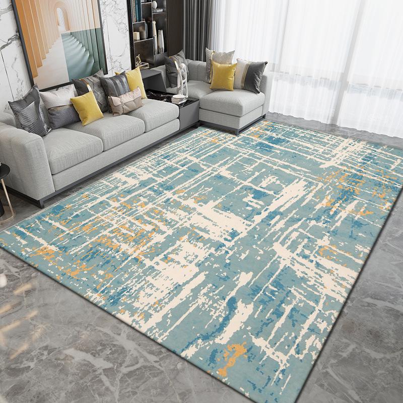 Living Room Carpet Decoration Large Rug Ethnic Style Bedroom Rug Washable Entrance Doormat Anti-slip