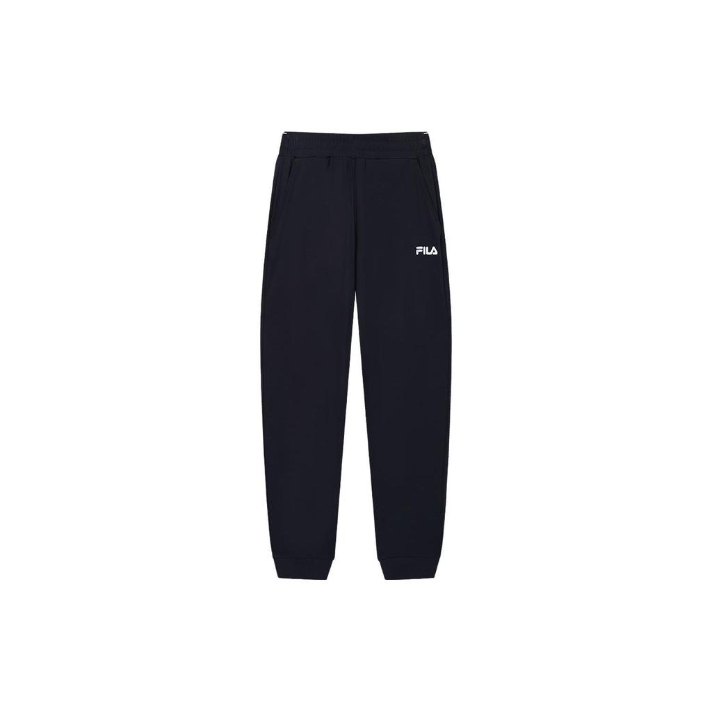 FILA Logo Print Cuffed Knit Sports Pants Women bottoms Legendary-Blue F11W329604F-NV