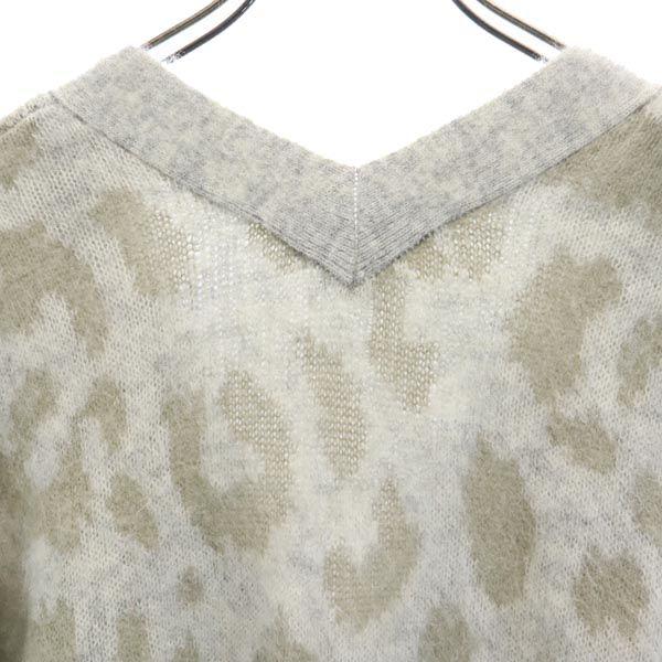 kei shirahata Mohair Blend Overall handle Long sleeve cardigan F Women Used