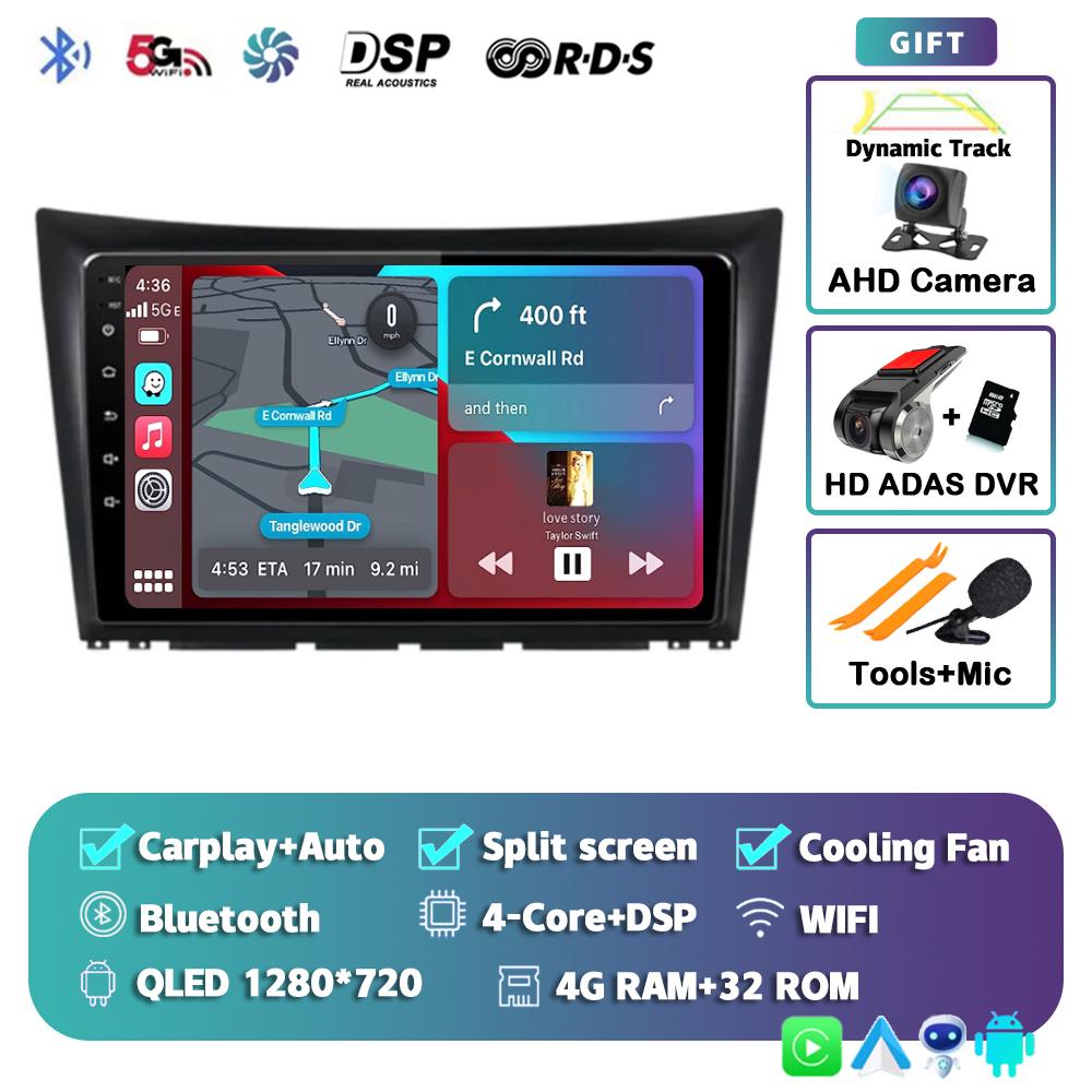 Android 14 Carplay Auto WIFI+4G Car Radio For Dongfeng S30 H30 Cross 1 2011-2018 Multimedia Player GPS Navigation Stereo No 2din