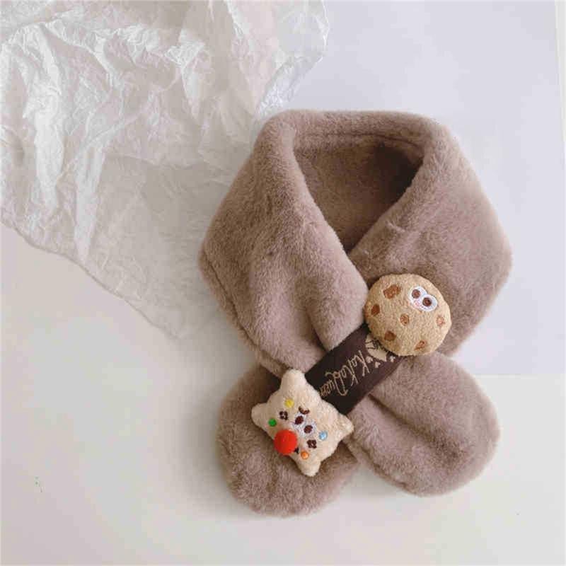 Kleinkind Fleece Nackenwärmer Kinder Plüschschal Baumwollschal für Winter Outdoor-Aktivität Geeignet für Kinder 3 bis 10 Jahre