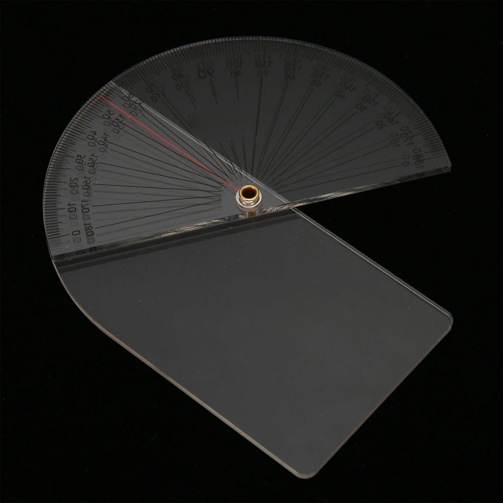 Gelenkwinkelmesser Klare Skala Genaue Messung Finger Goniometer Werkzeug Transparent