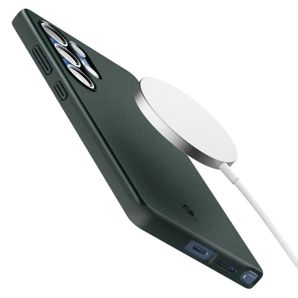 Spigen Thin Fit Mag Magsafe Galaxy S25 Ultra Abyss Green
