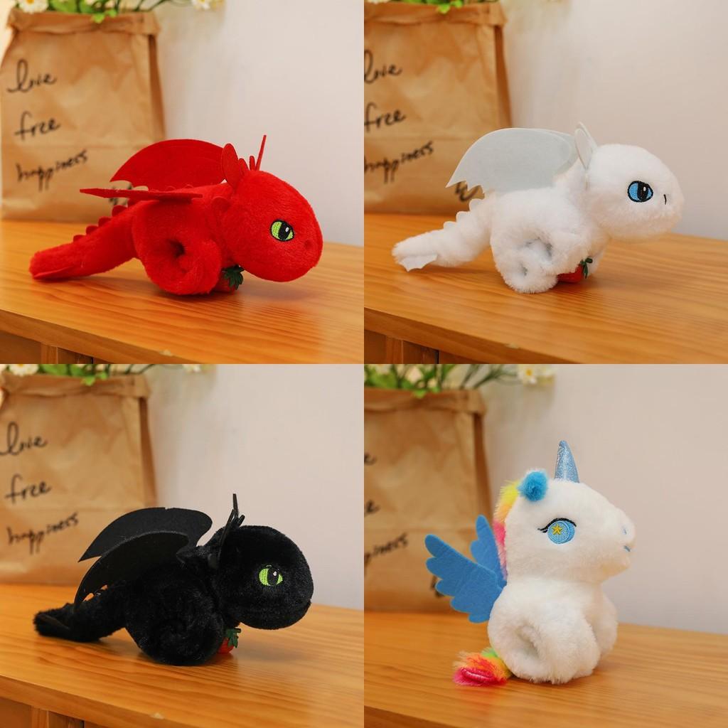 Adorable Rainbow Unicorn Plush Toy Wristb Cute Dragon Design With Soft Pp Cotton Filling For Kids