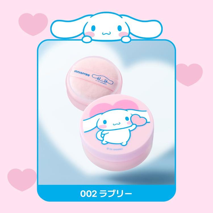 Puder mineralny No Sebum N Cinnamoroll 002 Lovely Genuine Product Makeup Sebum Prevents Pore Oily Sebum Korean cosmetics [Innisfree] - (Luźny proszek)