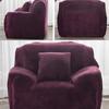 1-4 Seat Plush Sofa Cover Soft and Comfortable Recliner Sofa Cover Elastic Sofa Cover Soft Sofa Cover