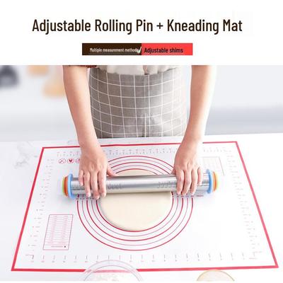 Verstellbarer Edelstahl-Nudelroller für Knödelteig