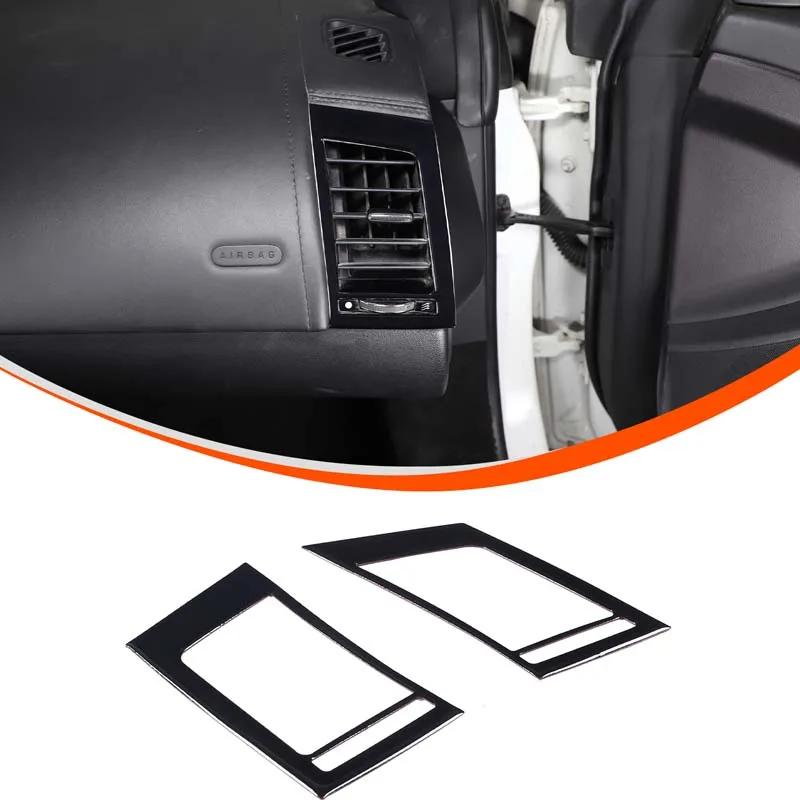 For Jaguar F-TYPE 2013-2026 PVC Glossy Black Interior Modification Center Control Trim Strip Door Trim Sticker Car Accessories