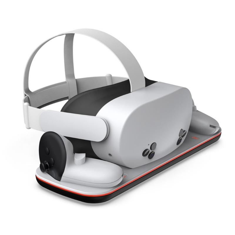 Magnetic Fast Charging Stand for 3S Accessories with Two Rechargeable Batteries