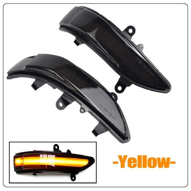 Car LED Dynamic Turn Signal Lights For Subaru Forester Tribeca Side Mirror Blinker Indicator For Subaru Outback Legacy 2008-2011