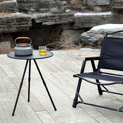 Outdoor Small Round Table Camping Leisure Ultra Lightweight Portable Picnic Garden Table, Coffee Table, Tea Table, Dining Table