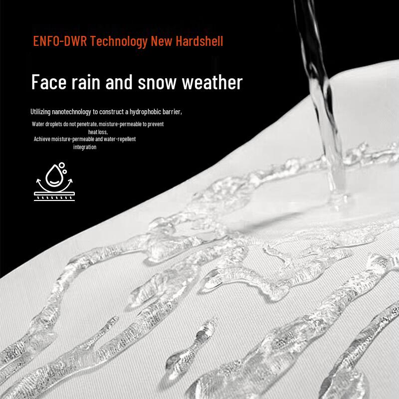 Camel Men's Hooded 3-in-1 Down Jacket