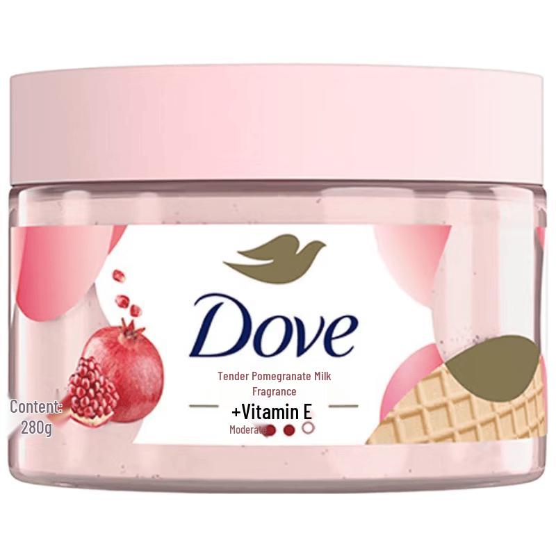 Dove Pomegranate Milk Scent Moisturizing Body Scrub