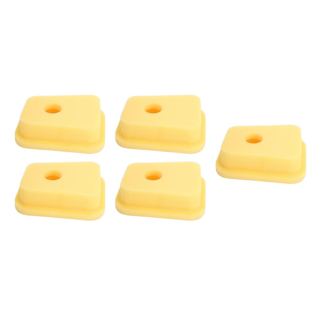5 Pcs Lawnmower Air Filter Foam High Filtration Efficiency PU Sponge Air Cleaner Foam Filter for LG27987S Lawnmowers