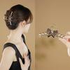 CHIMERA Bow Hair Claw, Back of Head Shark Clip, Hair Clip, Hair Accessory, Hair Ornament