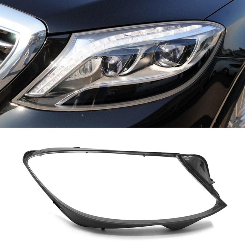 NEW Headlight Lens Cover Headlight Glass Light Lens For Mercedes W222 S320 S350 S450 S500 2014 2015 2016 2017 Headlight Cover Left
